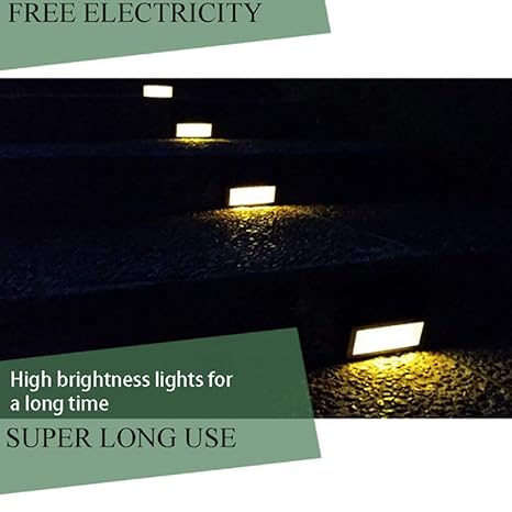 GAODAYUNachtlichtSolarwandleuchte im Freien wasserdichte Gartenterrasse