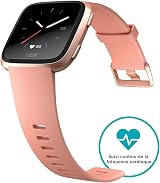 Fitbit Versa Health Fitness Smartwatch Heart Rate Music Swim Tracking Peach view 3