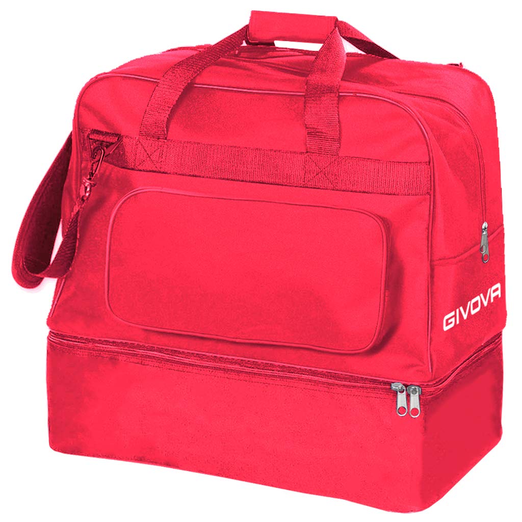 Givova Women's Borsa Revolution Big Backpack bags, 0012 (Red), One Size UK