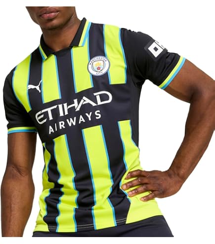 Amazon.com: PUMA Mens Manchester City F.C. Away Collared Short