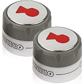 𝙐𝙥𝙜𝙧𝙖𝙙𝙚𝙙 91538 Lighted Control Knobs Replacements for Weber | Summit Grill Knobs 400/600 Grills E-470, E-670, S-460, S-470, S-660, S-670,for Weber Grill Replacement Parts