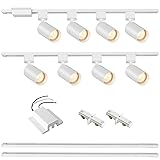 Hiiglxii 8-Light LED Track Lighting Kit with 6.6FT