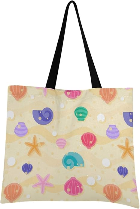 Arte Regalo Mar Mariscos Bolsa Compra Reutilizables Plegables Bolsas