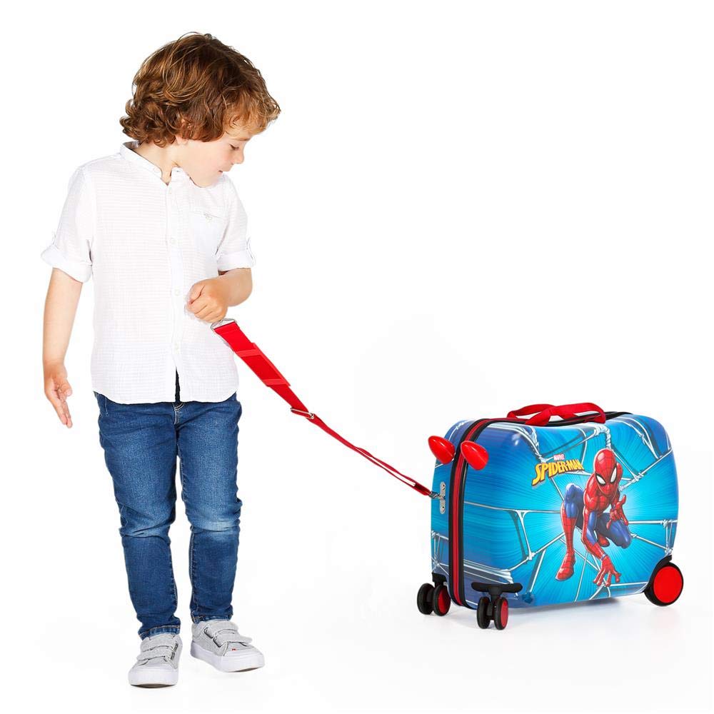 spiderman ride on suitcase