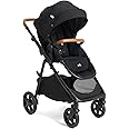 Joie Ginger 4-in-1 Convertible Pramette and Stroller with A Deep Recline, Height Adjustable seat, All-Terrain Wheels, Extra Storage – for Newborns and Toddlers (Shale Dark)