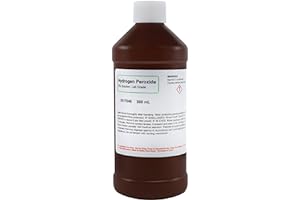 INNOVATING SCIENCE Hydrogen Peroxide 6% Solution, 500mL - Laboratory Grade - The Curated Chemical Collection