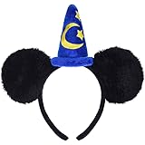 A Miaow Animal Flower Headpiece Black Mouse Ears Headband MM Butterfly Hair Hoop Halloween Park Women Costume Photo Shoot