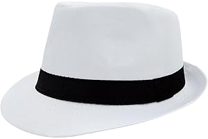GIROIR Classic Fedora Hats for Men & Women Hat Short Brim Unisex