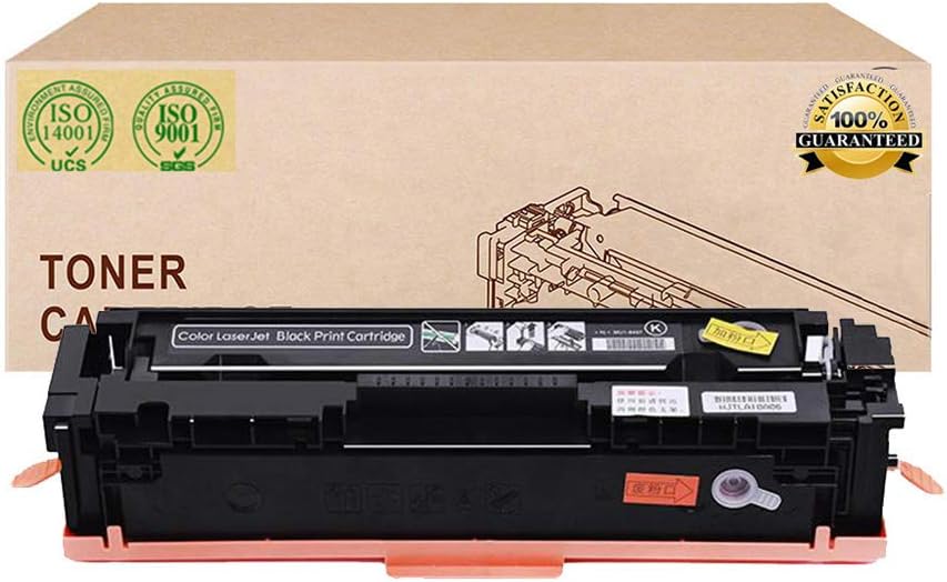 Suitable for HP415A W2030A W2031A W2032A W2033A Toner Cartridge (Without Chip),Compatible Replace HP Color Laserjet PRO M454NW M479FDW Color Laser Printer Toner Cartridge,Black