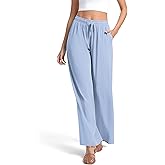 Urban CoCo Women's Lightweight Wide Leg Palazzo Pants