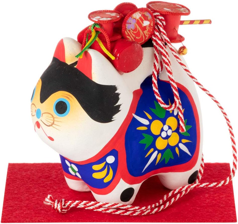 Amazon 和紙置物犬張子1号でんでん付子宝 安産のお守り出産祝いなどにもpapier Mache Dog Made Of Japanese Paper 民芸品 おもちゃ