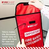 Firechief HSDA4 Soft Pack Document Holder A4 Red view 6