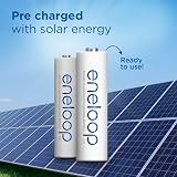 Eneloop AA Ni-MH 2000 mAh 4-Pack Rechargeable Batteries Blue Case view 7