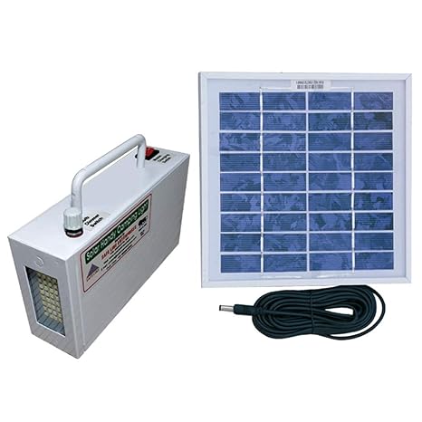 FirstSnow Solar Handy Camping Multipurpose Light | 40 Bright LED | | USB Mobile Charging Point | Indoor & Outdoor use | Free Electric Charger | Sturdy Metal Body