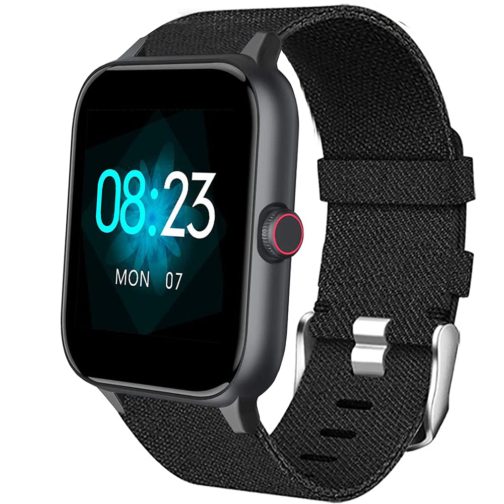 Giaogor Strap Compatible with Blackview R3Pro, Nylon Knitted Replacement Watch Strap for Blackview R3Pro Smartwatch