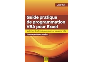 Guide pratique de programmation VBA pour Excel: Maîtriser les fondamentaux du langage VBA