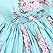 Flofallzique Summer Little Girls Dress Vintage Floral Toddler Birthday Party Easter Sundress Baby Clothes