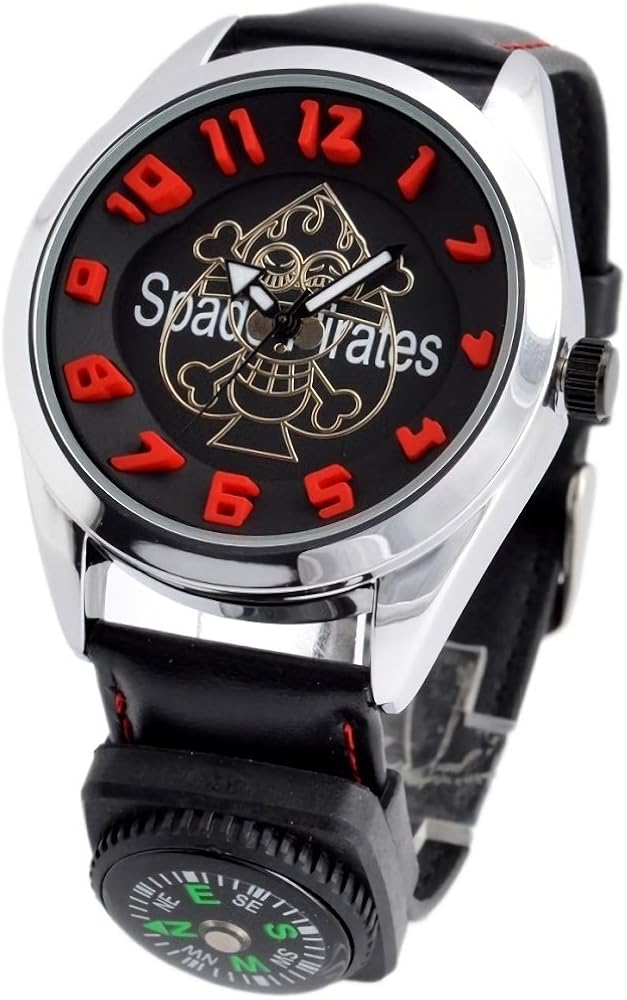 クライマックスセール ワンピース One Piece Op009la ログポース付 ３ｄインデックス ウォッチ トラファルガー ロー メンズ 腕時計 爆安プライス Www Dialoguecapital Com