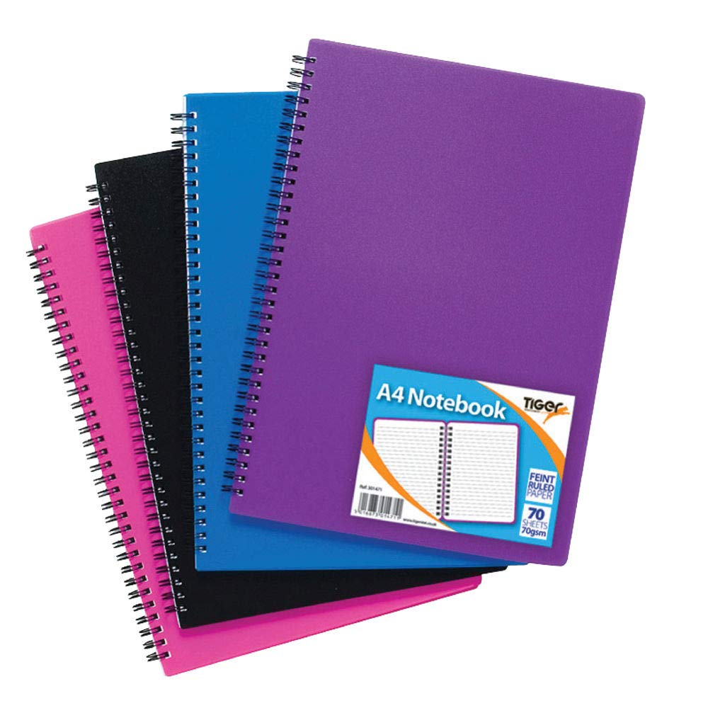 A4 Wiro Notebook, Pack of 5