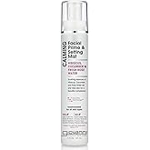 GIOVANNI Calming Facial Prime Setting Mist - Hibiscus, Cucumber & Fresh Rose Water, Set & Relax Skin for a Beautiful Complexion, On the Go Hydration, Use Before & After Applying Makeup - 5 Fl oz