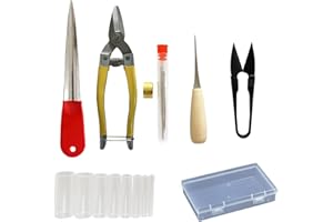 Zinkooat Basket Weaving kit, Pine Needle Basket Supplies, Basket Making kit,Basket Making Tools,Basket Weaving Supplies,Basket Weaving Tool Set,Pine Needle Basket Weaving,Basket Weaving