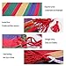 HIPPIH Outdoor Leisure Canvas Portable Hammocks for Backpacking, Camping, Travel, Beach, Yard.(Colorful)