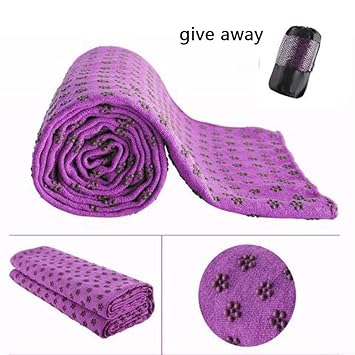 CWDXD Estera de Yoga Toalla Antideslizante Antideslizante ...