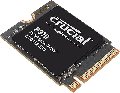 Crucial P310 1TB M.2 2230 NVMe PCIe Gen4 SSD CT1000P310SSD2