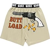 Lazy One Funny Animal Boxers, Humorous Underwear, Novelty Boxer Shorts, Gag Gifts for Men