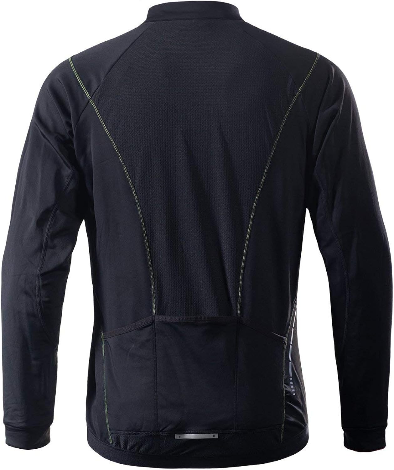 RION Men's Thermal Cycling Jacket, Bike Winter Jacket, Fleece Warm Up, Rear Pockets, Reflective: Clothing