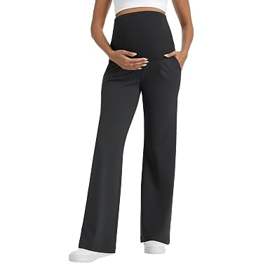 black maternity dress pants Amazon Best Sellers: Best Maternity Wear to Work Pants