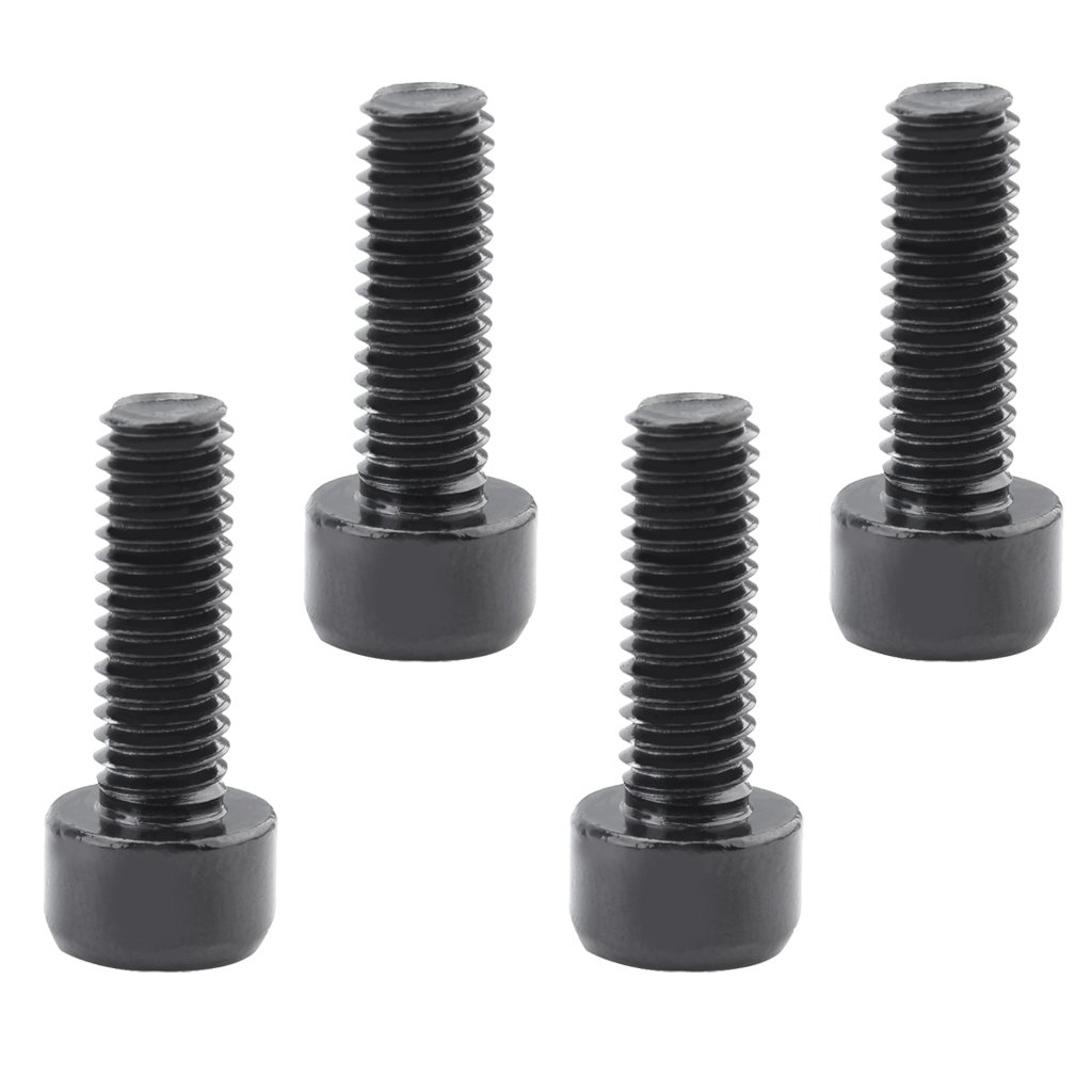 Sharplace 4x Water Bottle Cage Screws Bike Hex Socket Screws Silver