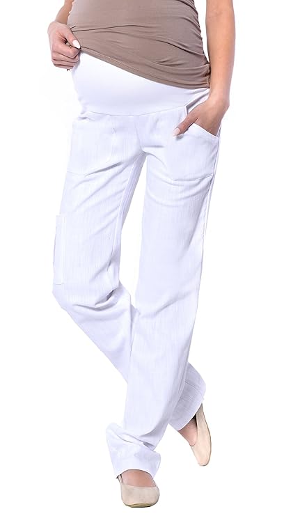 Mija - UmstandsHose Cargohose mit Bauchband Gr. 36-46 3017