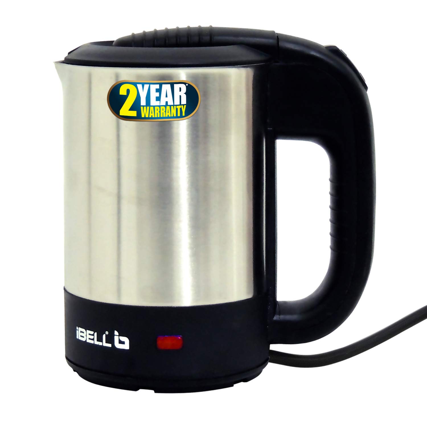 iBELL SEK105 Highly Polished Stainless Steel Electric Kettle 0.5 Ltrs
