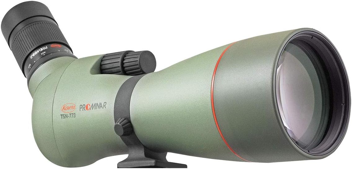 Kowa TSN-773 Prominar XD Spotting Scope, Angled with TE-11WZ Zoom Eyepiece