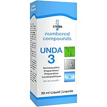 ●THA UNDA UNDA - UNDA 37 Numbered Compounds - Homeopathic Preparation