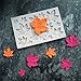 Wootkey Set of 3 Rose Leaf Maple Leaf Grape Leaf Fondant Silicone Mold for Sugarcraft, Cake Border Decoration, Cupcake Topper, Polymer Clay, Crafting Moulds