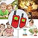 Walkie Talkies, Wireless Interphone 22 Channel FRS/GMRS 2 Way Radio 2 miles (up to 3 Miles) UHF Handheld Walkie Talkies for Kids,Business Outdoor Use (1 pair)(Red)