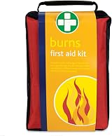 Reliance Medical Burn First Aid Kit Red Stockholm Bag Relabel Dressings view 2