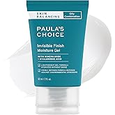 Paula's Choice SKIN BALANCING Invisible Finish Gel Face Moisturizer with Niacinamide & Hyaluronic Acid, Lightweight Face Gel Cream for Large Pores & Oily Combination Skin, Fragrance-Free, 2oz