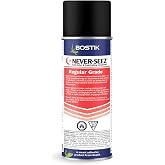 Never-Seez Regular Grade Anti-Seize 12.5 oz Aerosol Lubricant | Copper Graphite Compound for Nuts - Bolts - Pipe Fittings - Valves - Machinery - Rust - Corrosion &amp; High-Temp Protection
