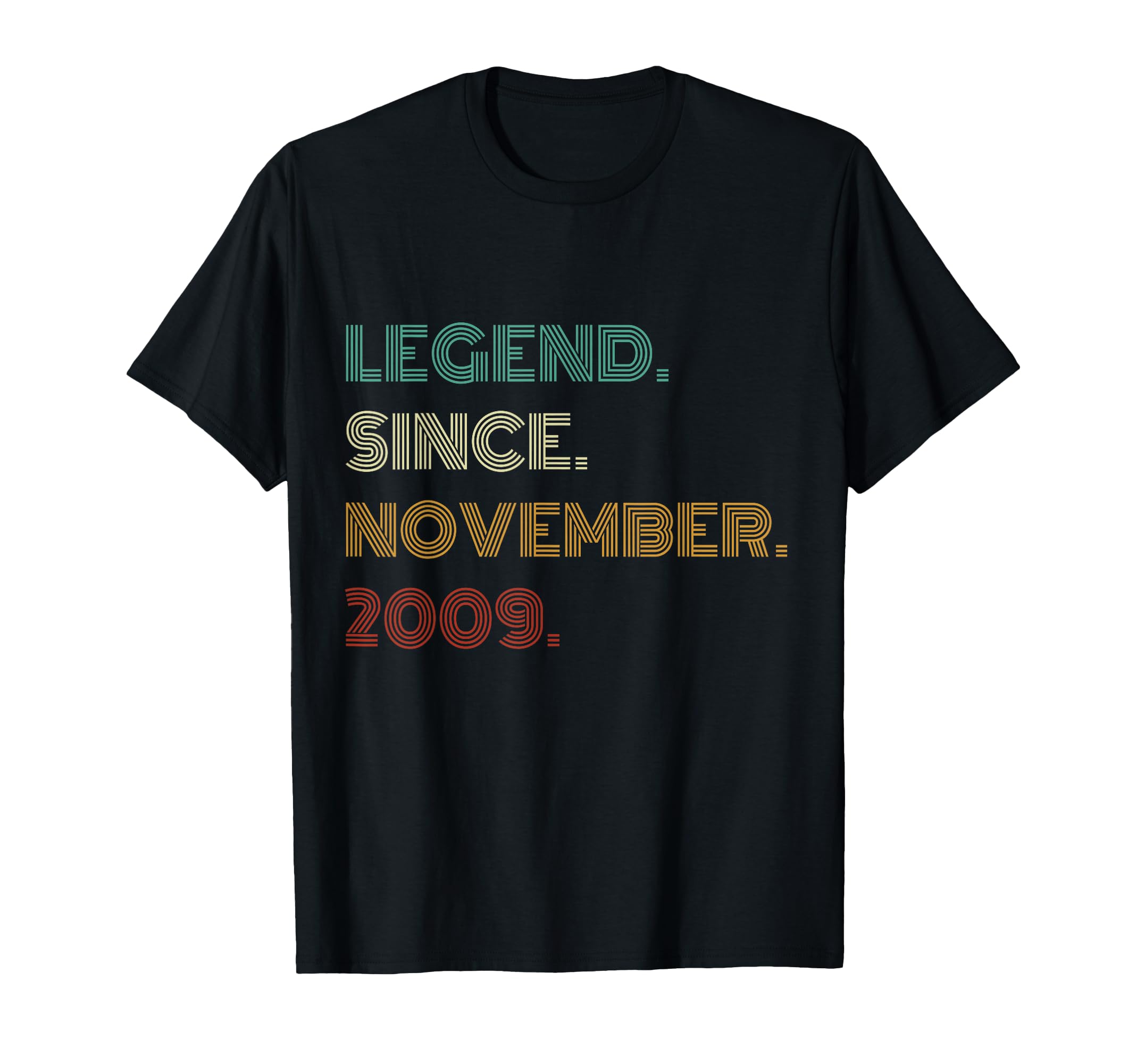 Photo 1 of 16 Years Old Legend Since November 2009 16th Birthday T-Shirt