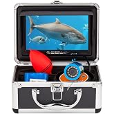 Caméra De Pêche Sous-marine EYOYO WF11-15 - Écran 7" TFT, 1000TVL, DVR, LED - Kit Complet Avec Carte SD