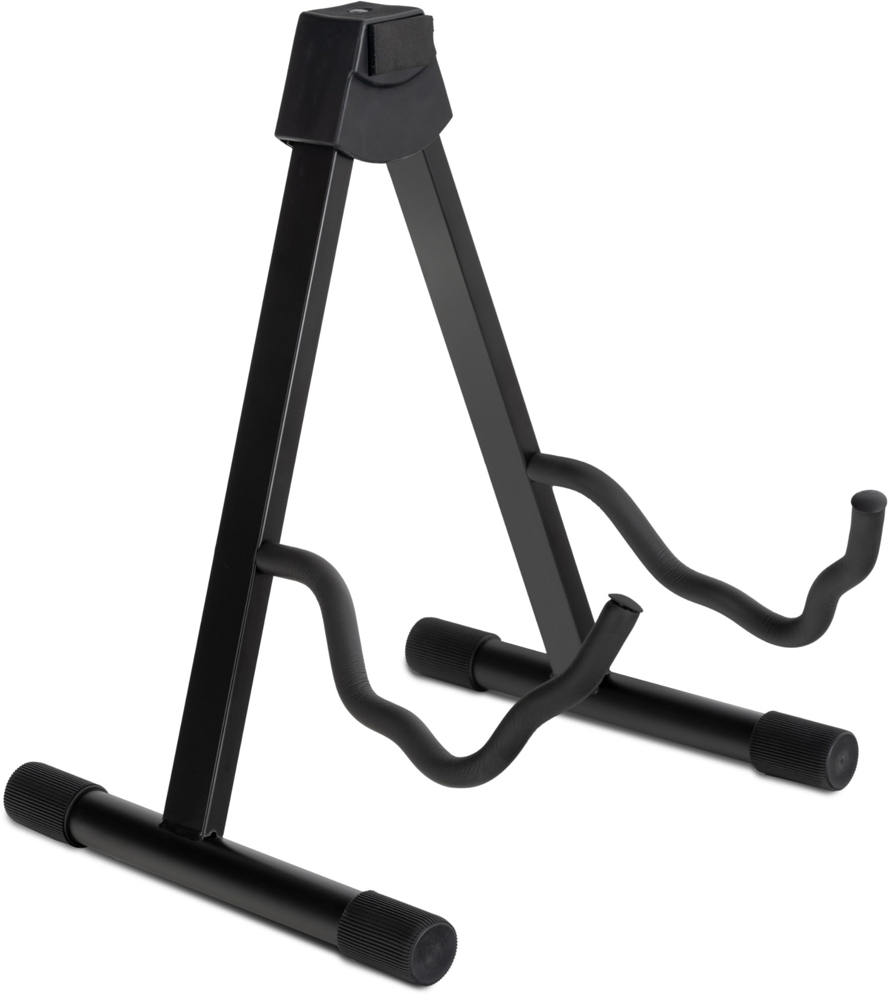 Classic Cantabile GS Combination Guitar Stand (Universal Stand, 3-Way Adjustable, Stand Surface 32 x 29 cm, Padded Surface, Rubber Feet) Black