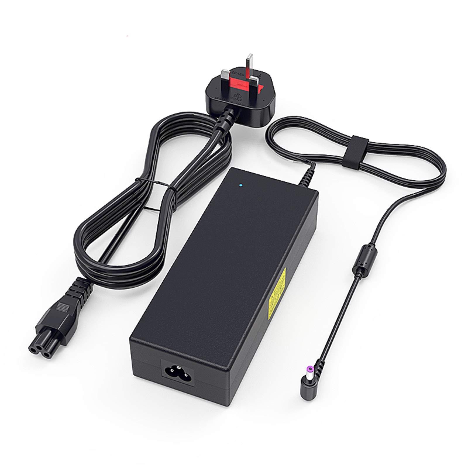 Delippo 135W 19V 7.1A AC Adapter Charger for Acer Predator Helios 300 Acer g3-571 an515-41 an515-42 an515-51 an515-52 an515-53 Acer AK.135AP.020 PA-1131-16 ADP-135KB t