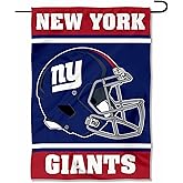 New York Giants Helmet Double Sided Garden Banner Flag