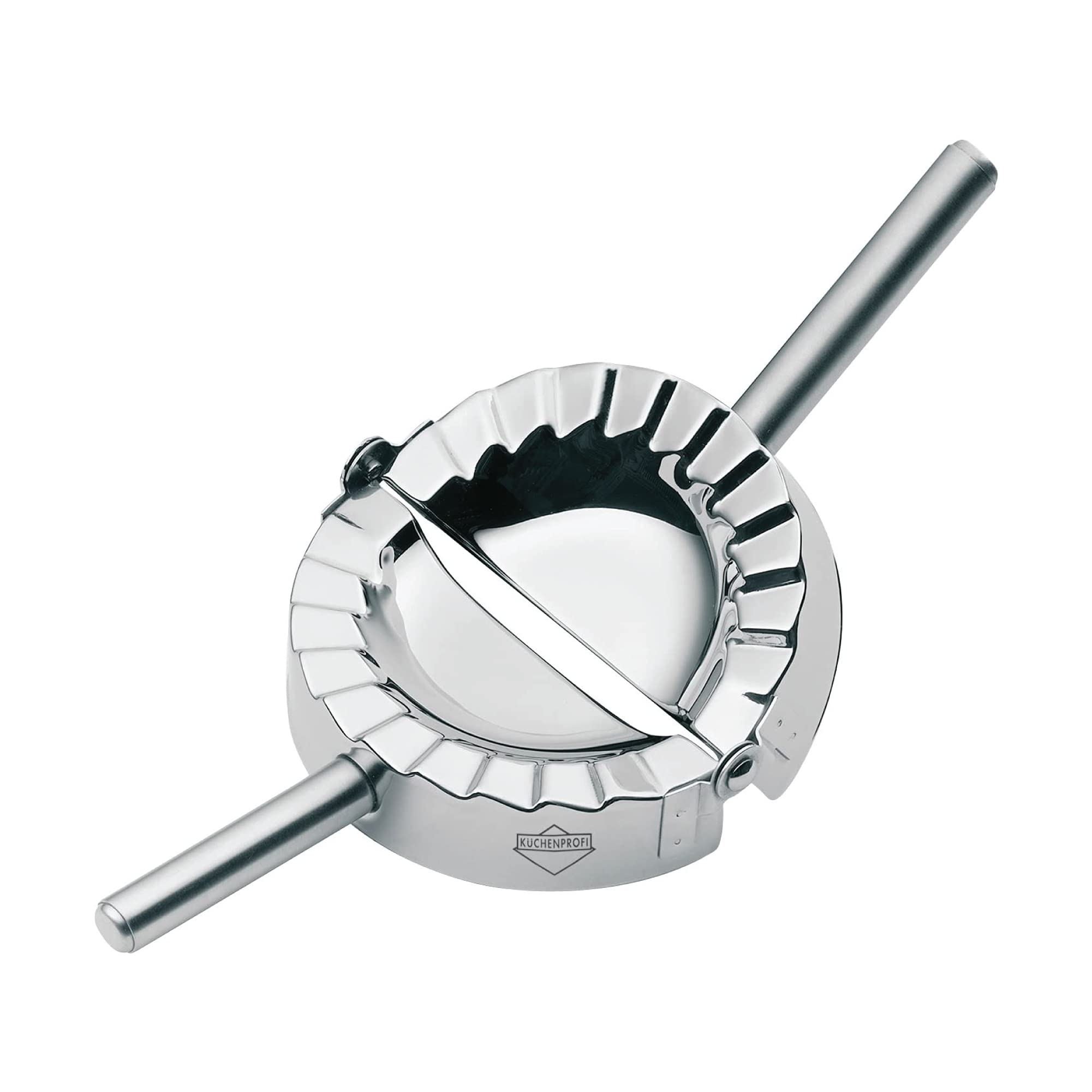 Kuchenprofi 12 cm Dia Small Stainless Steel Ravioli Cornish Pasty Maker, Silver