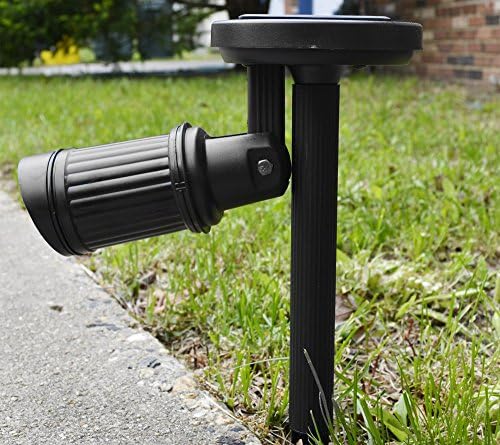Set 4 LED Solar Garden Spotlights 100000 Hours & Weather Proof