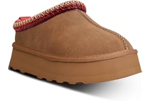 metricfalcon Women's Platform Mini Boots Slippers for Women Indoor Slippers Slip on Fur Fleece Lined Suede Short Ankle Boots