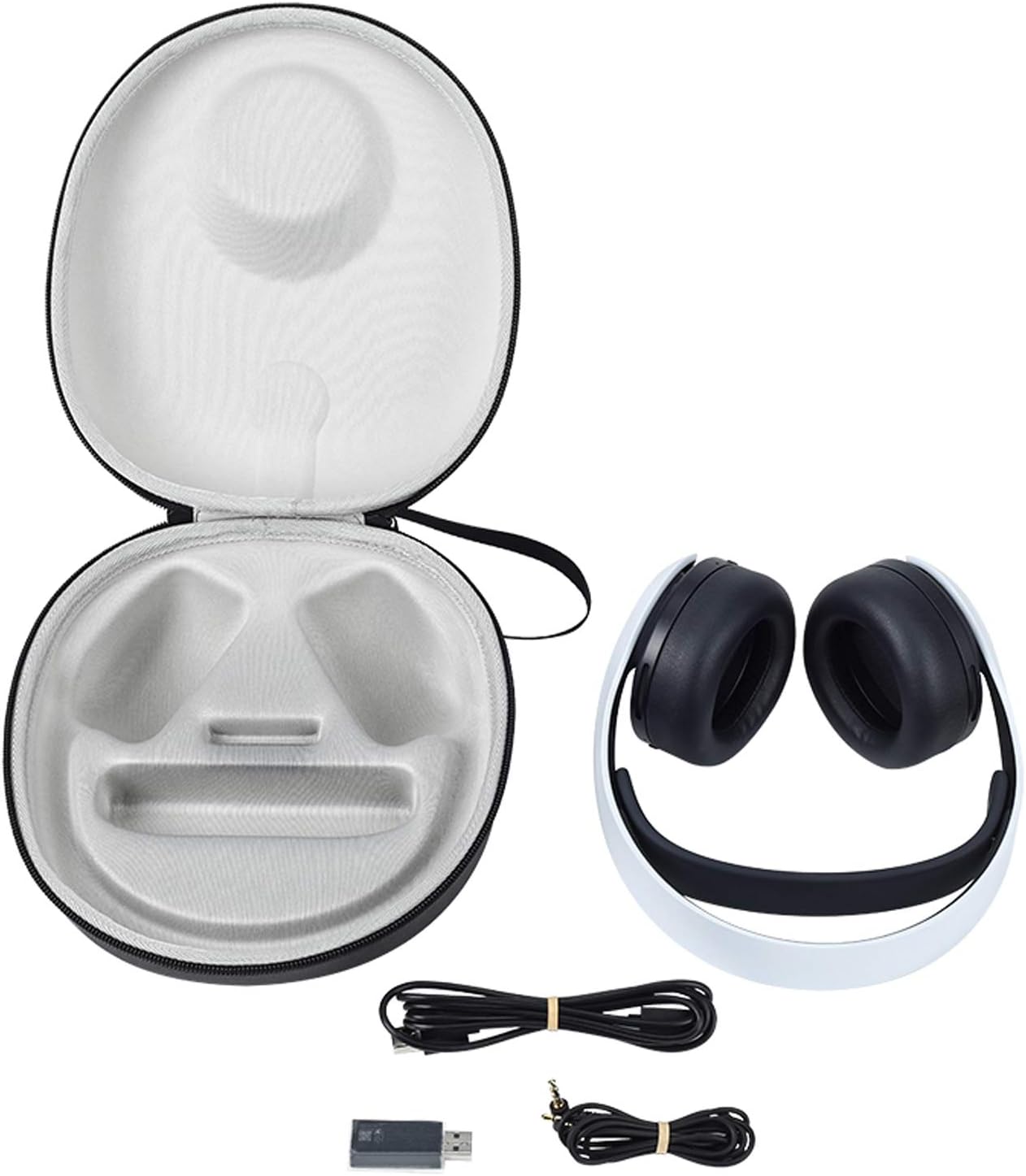 Headphone Carrying Case for PlayStation 5 PULSE 3D Wireless Headset, PlayStation 5 PULSE 3D Headphone Accessories Waterproof Portable Hard Shell Storage Box - Image 3